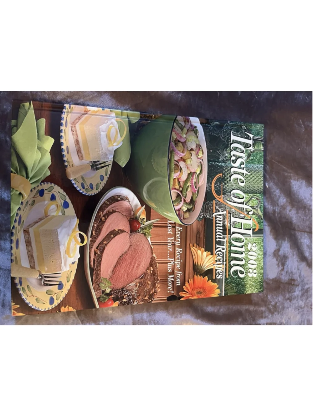 Vintage 2001 Taste Of Home’s Quick Cooking Annual Recipes Cook with MORE VTG